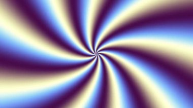 Sonsuz spiral. Kusursuz döngü görüntüsü.