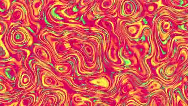 Psychedelischer Hintergrund — Stockvideo