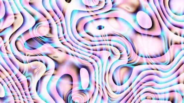 Psychedelic moving background — Stock Video