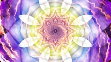 Dönen mandala döngü arkaplanı