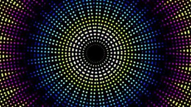 Gelecekçi soyut döngü arkaplanı