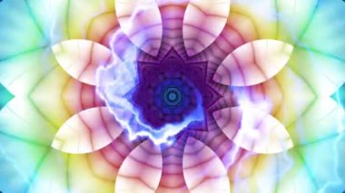 Dönen mandala döngü arkaplanı