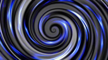 Sonsuz spiral. Kusursuz döngü görüntüsü.