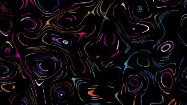 Psychedelic fundo em movimento — Vídeo de Stock