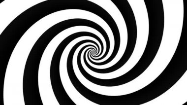 Sonsuz spiral. Kusursuz döngü görüntüsü.