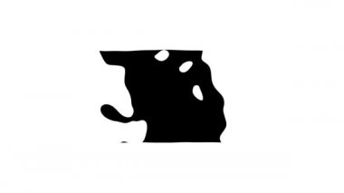 Geometrik arkaplanı, soyut görüntüleri döndür.