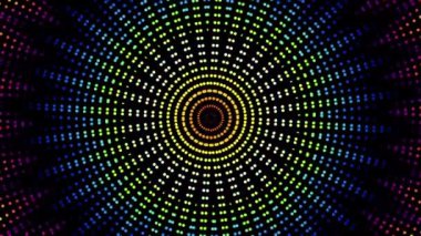 Gelecekçi soyut döngü arkaplanı