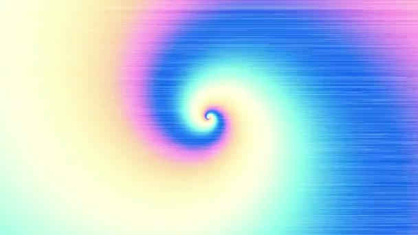 Spirale infinita. Filmati loop senza soluzione di continuità. — Video Stock