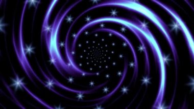 Sonsuz spiral. Kusursuz döngü görüntüsü.