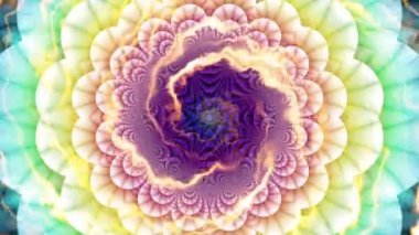 Dönen mandala döngü arkaplanı