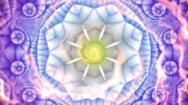 Dönen mandala döngü arkaplanı