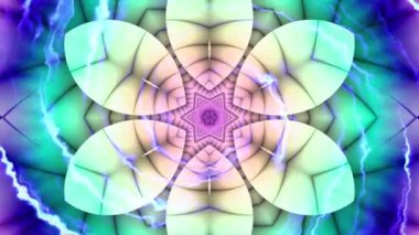 Dönen mandala döngü arkaplanı