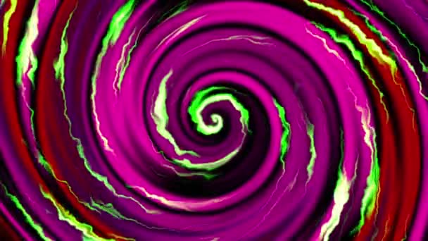 Spirale infinita. Filmati loop senza soluzione di continuità. — Video Stock