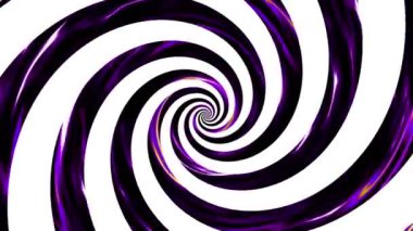 Sonsuz spiral. Kusursuz döngü görüntüsü.