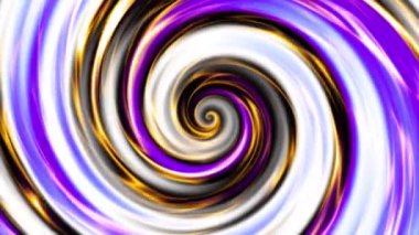 Sonsuz spiral. Kusursuz döngü görüntüsü.