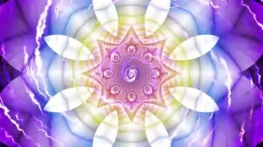 Dönen mandala döngü arkaplanı