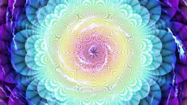 Dönen mandala döngü arkaplanı