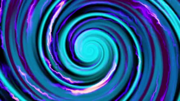 Spirale infinita. Filmati loop senza soluzione di continuità. — Video Stock