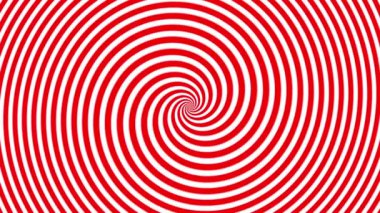 Sonsuz spiral. Kusursuz döngü görüntüsü.