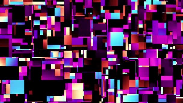 Fond abstrait futuriste boucle