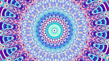 Süslemeli mandala döngü arkaplanı