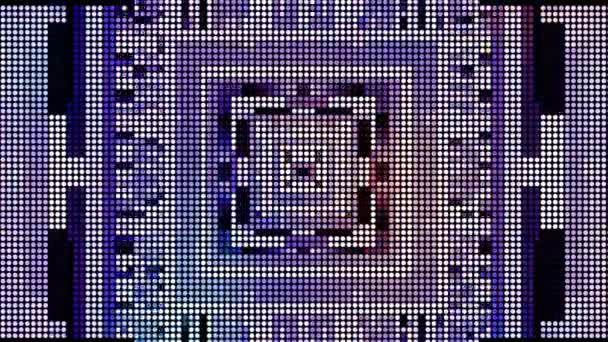 Футуристический абстрактный цикл — стоковое видео