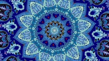 Süslemeli mandala döngü arkaplanı