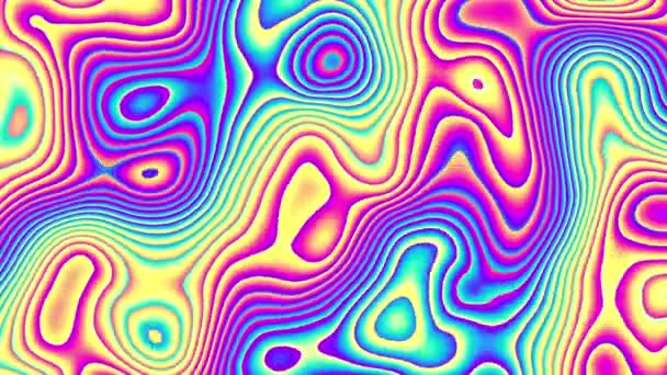 Psychedelischer Hintergrund — Stockvideo