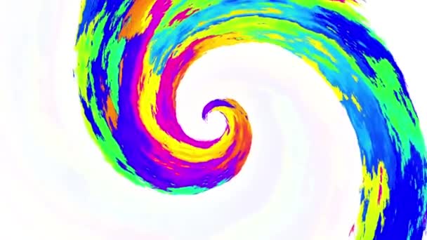 Spirale infinita. Filmati loop senza soluzione di continuità. — Video Stock