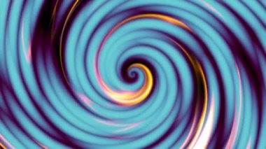 Sonsuz spiral. Kusursuz döngü görüntüsü.