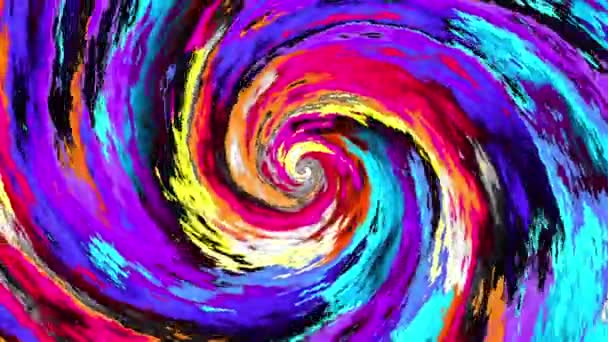 Spirale infinita. Filmati loop senza soluzione di continuità. — Video Stock