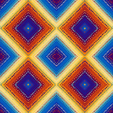 Kusursuz bir arka plan modeli. Grunge puantiyeli soyut etnik kabile modeli. Vektör resmi