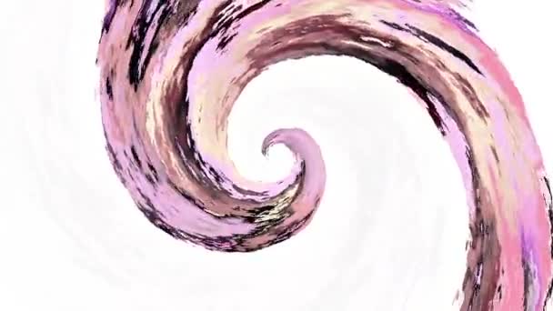 Spirale infinita. Filmati loop senza soluzione di continuità. — Video Stock