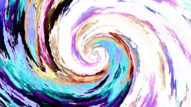 Spirale infinita. Filmati loop senza soluzione di continuità. — Video Stock