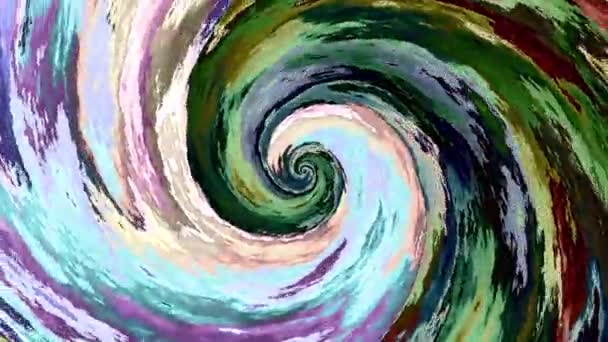 Sonsuz spiral. Kusursuz döngü görüntüsü. — Stok video