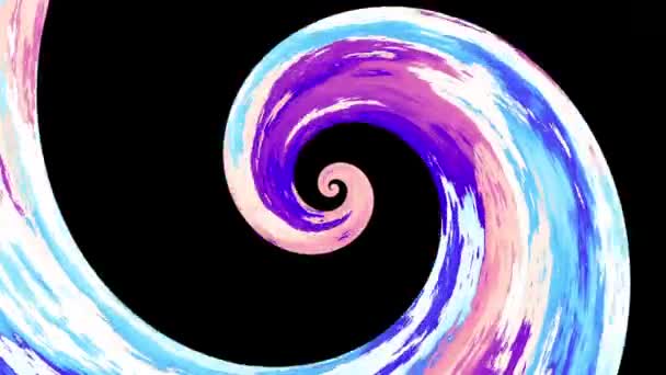 Spirale infinita. Filmati loop senza soluzione di continuità. — Video Stock