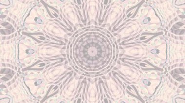 Süslü klasik mozaik sanat çemberini retro tarzda dönüştürüyorum. Kusursuz döngü görüntüsü.