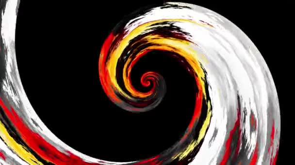 Spirale infinita. Filmati loop senza soluzione di continuità. — Video Stock