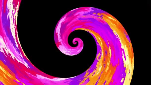 Spirale infinita. Filmati loop senza soluzione di continuità. — Video Stock