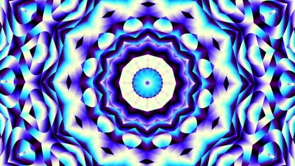 Transformeren van abstracte esoterische Mandala. Naadloze lus beelden. — Stockvideo