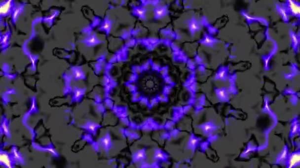 Transformando Mandala esotérico abstracto. Imágenes de bucle sin fisuras . — Vídeos de Stock