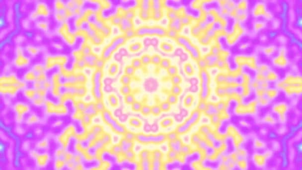 Transformarea blur esoteric Mandala. Imagini din buclă fără sudură . — Videoclip de stoc