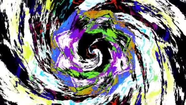 Spirale infinita. Filmati loop senza soluzione di continuità. — Video Stock