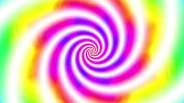 Spirale infinita. Filmati loop senza soluzione di continuità. — Video Stock