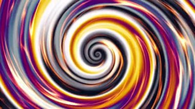 Sonsuz spiral. Kusursuz döngü görüntüsü.