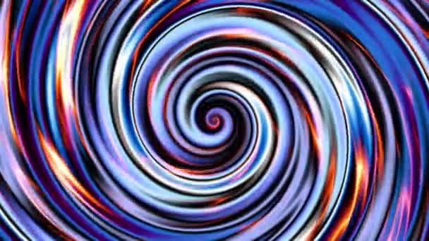 Spirale infinita. Filmati loop senza soluzione di continuità. — Video Stock