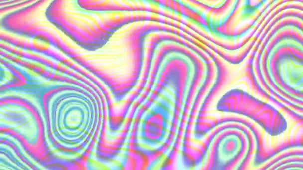 Psychedelischer Hintergrund — Stockvideo