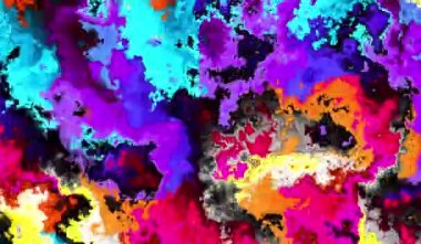 Psikedelik hareket arkaplanı