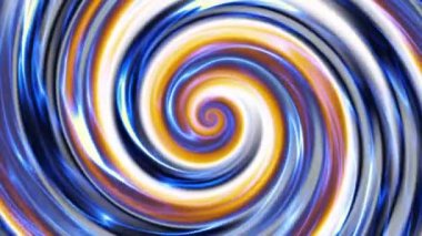Sonsuz spiral. Kusursuz döngü görüntüsü.