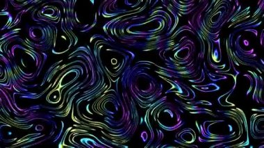 Psikedelik hareket arkaplanı